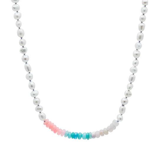 In The Middle x Opal Necklace