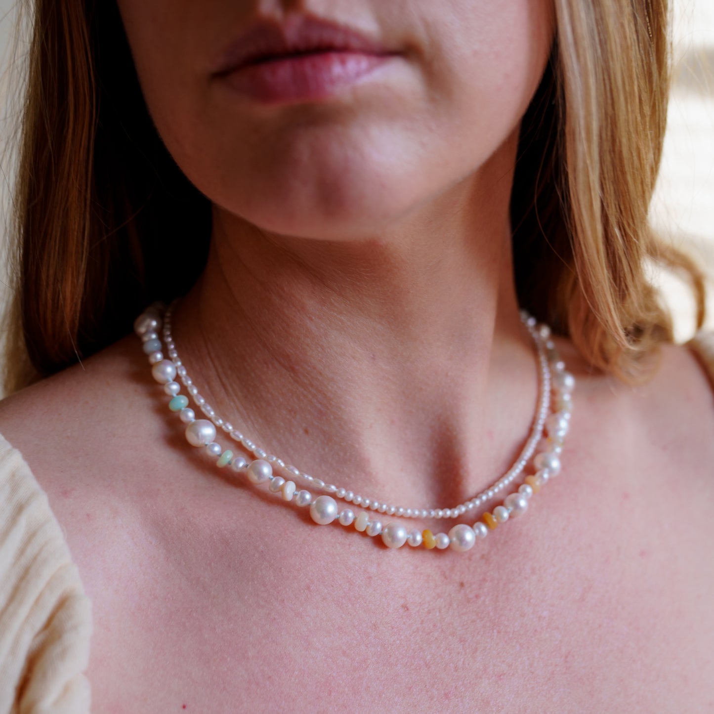 Grande Boucle Opal Necklace