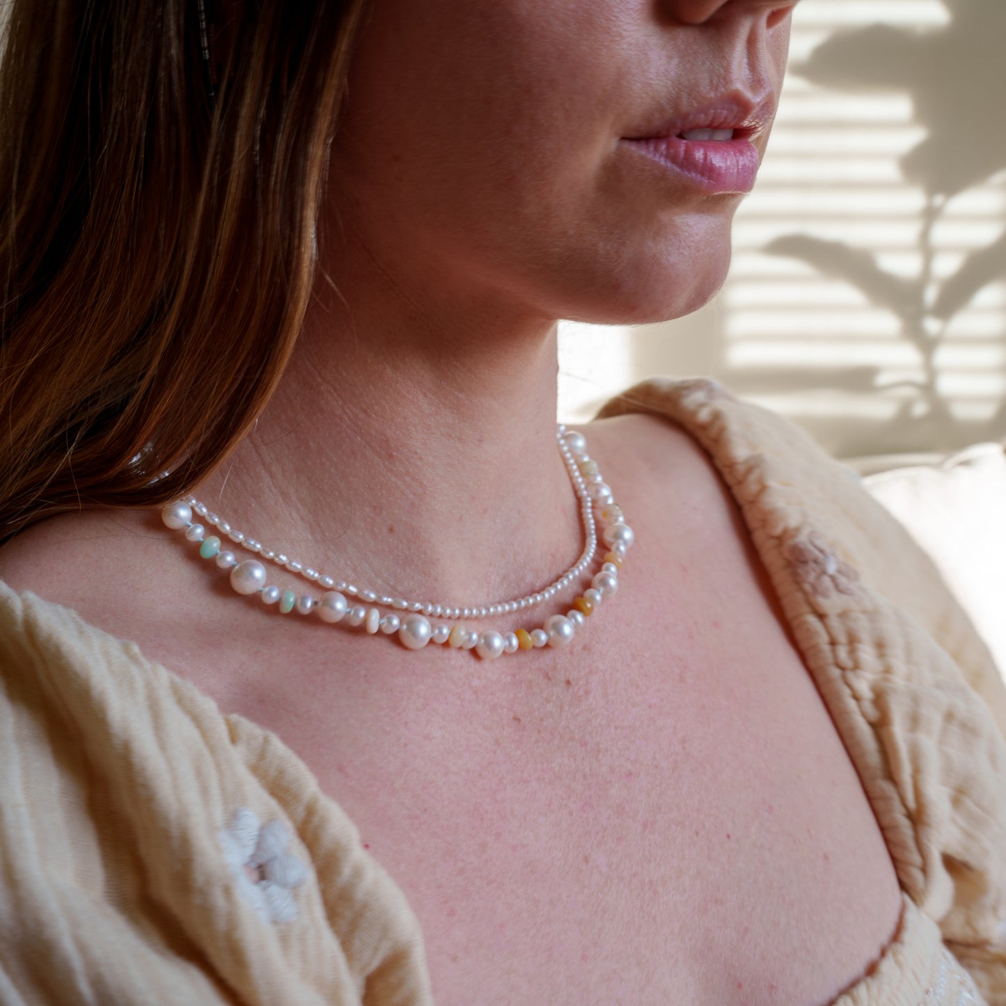 Grande Boucle Opal Necklace