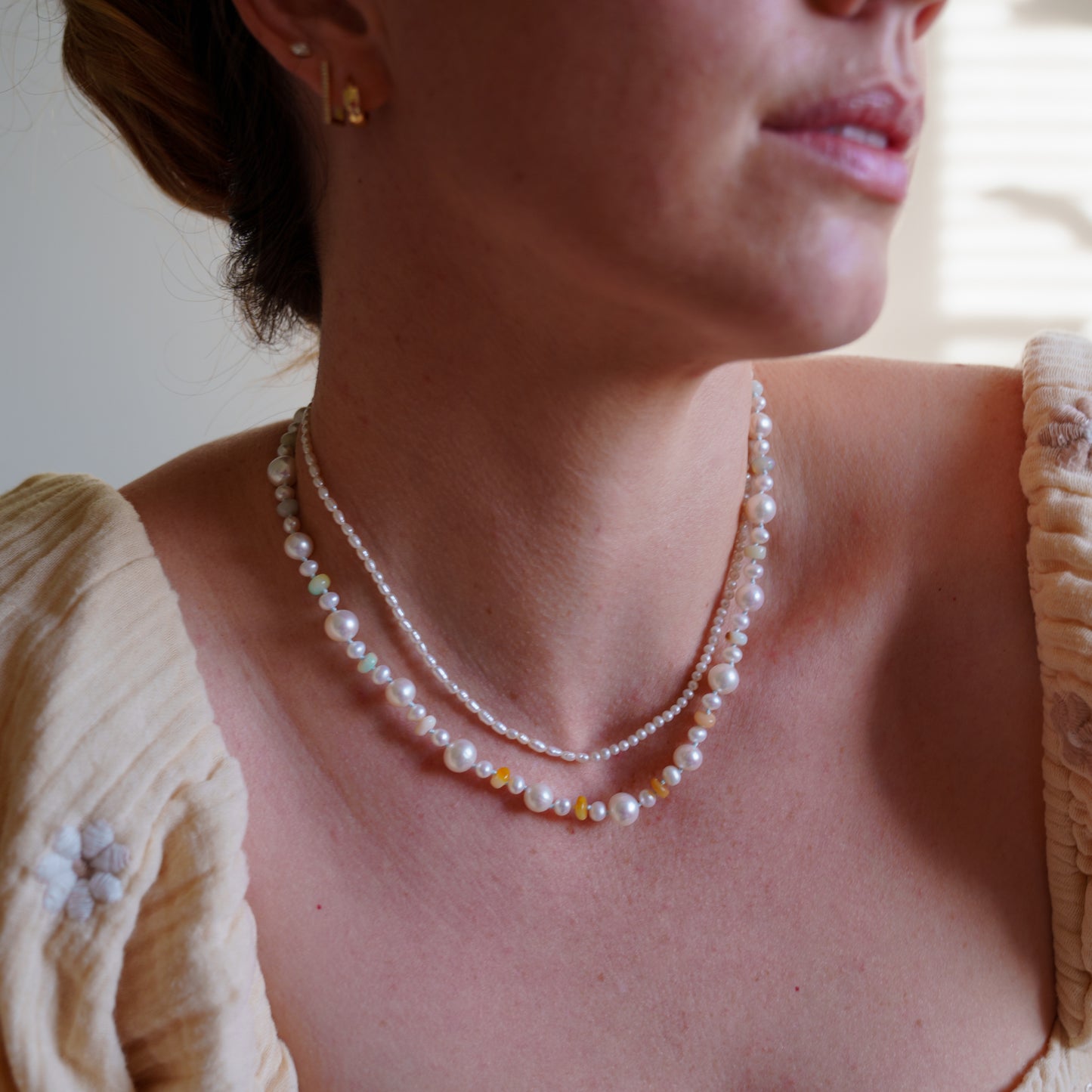 Grande Boucle Opal Necklace