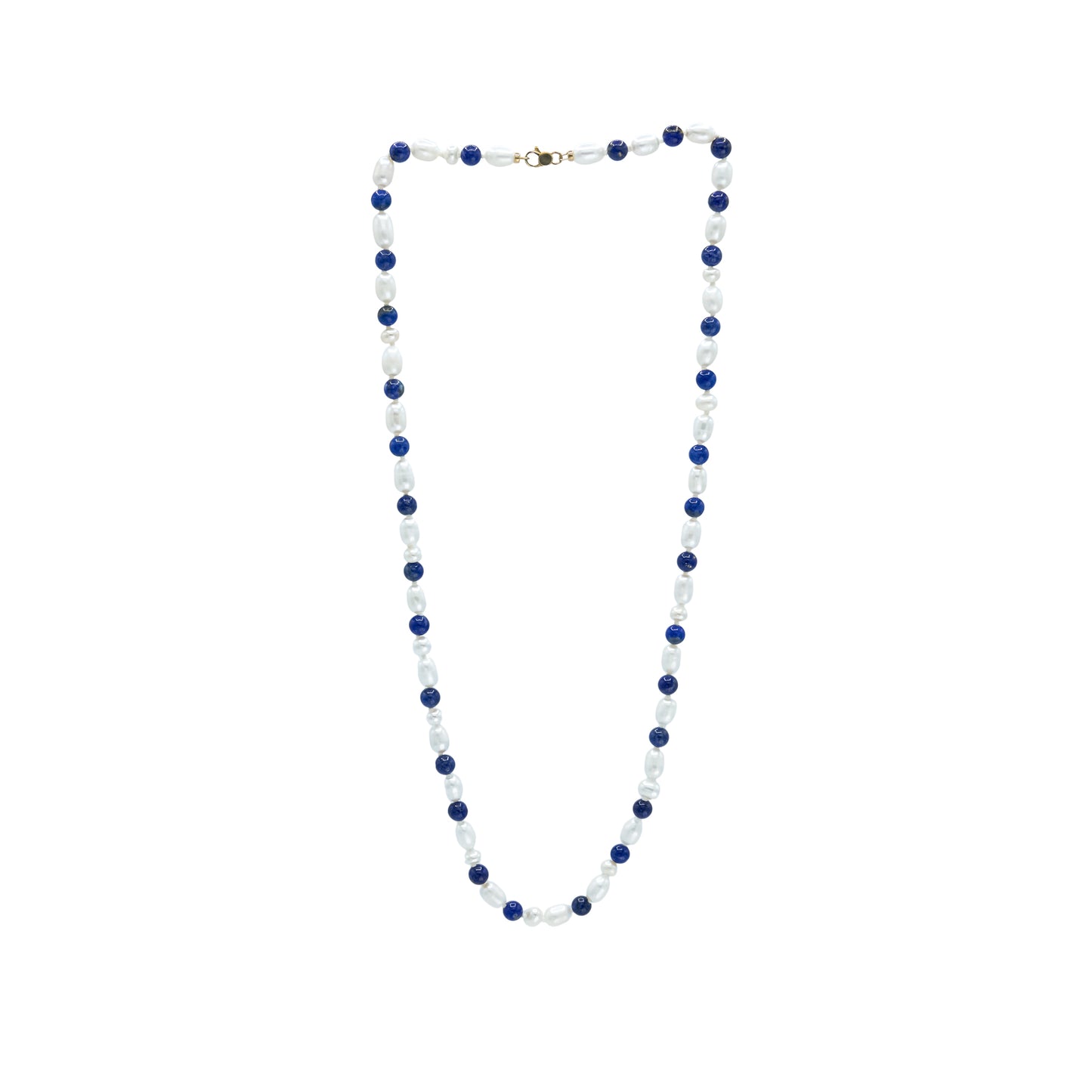 Sorta Symmetrical Lapis Necklace