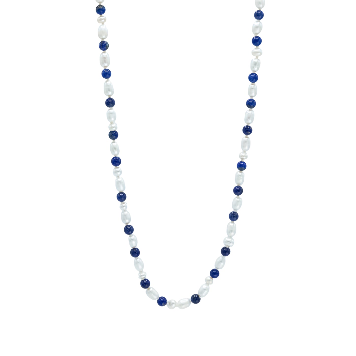 Sorta Symmetrical Lapis Necklace