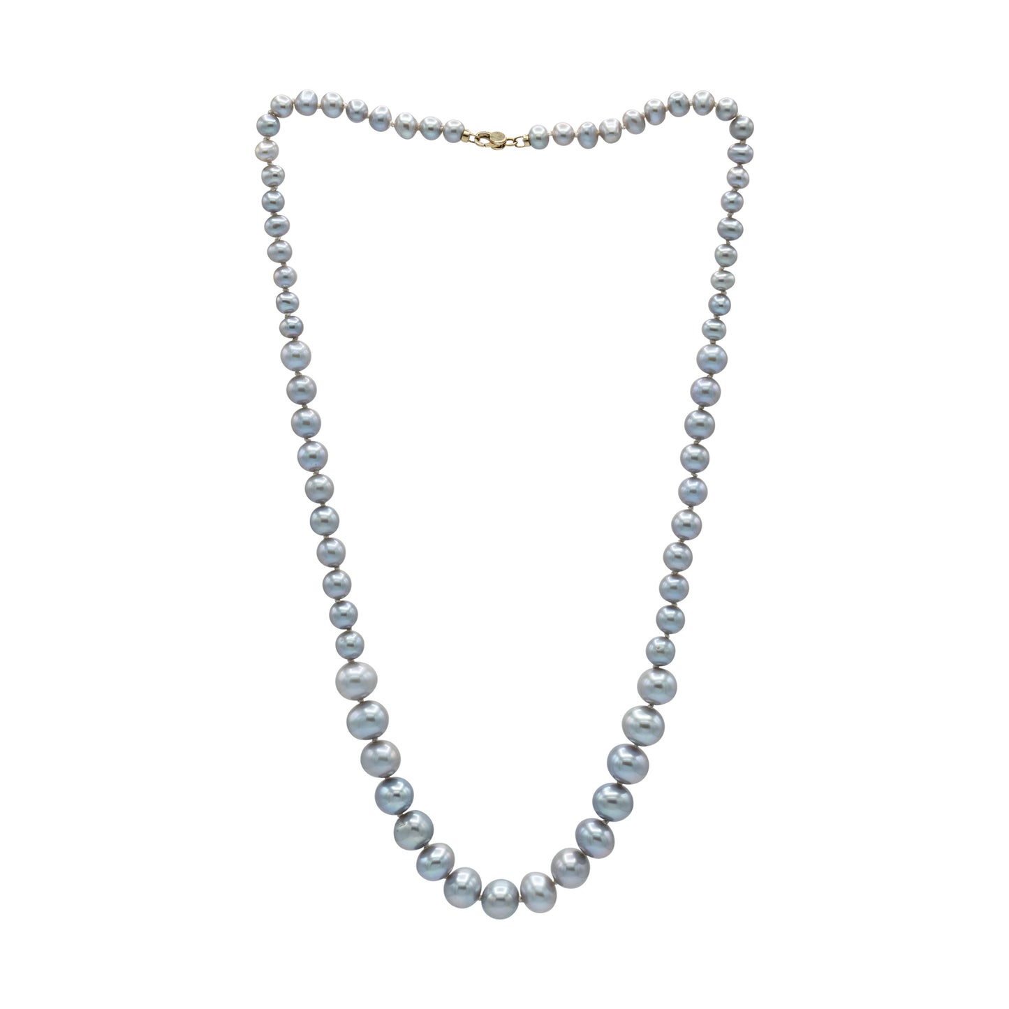 Grey Graduated Necklace