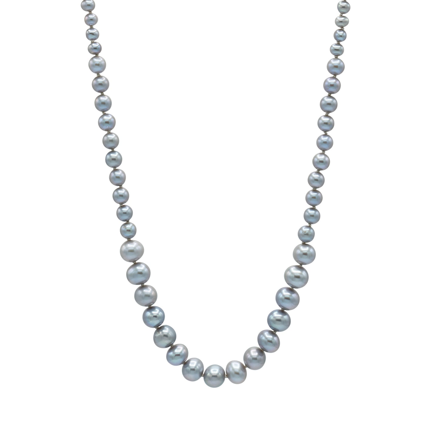 Grey Graduated Necklace